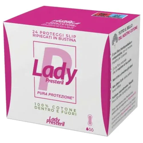 Lady Presteril 24 Proteggislip Cotone Ripiegati - Lady Presteril 24 Proteggislip Cotone Ripiegati