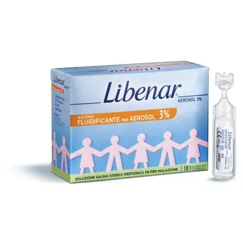 Libenar Soluzione Salina Ipertonica 3% Per Inalazione 30 Fiale Aerosol - Libenar Soluzione Salina Ipertonica 3% Per Inalazione 30 Fiale Aerosol