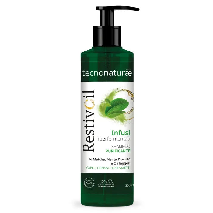 RestivOil Tecnonaturae Shampoo Purificante - 250 Ml - RestivOil Tecnonaturae Shampoo Purificante - 250 Ml