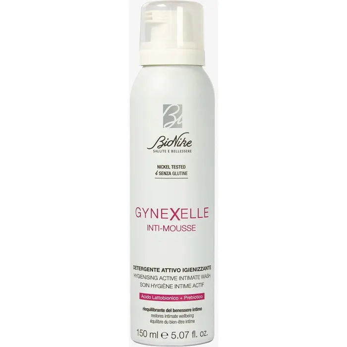 Bionike Gynexelle Inti-Mousse Detergente Attivo Igienizzante 150ml - Bionike Gynexelle Inti-Mousse Detergente Attivo Igienizzante 150ml