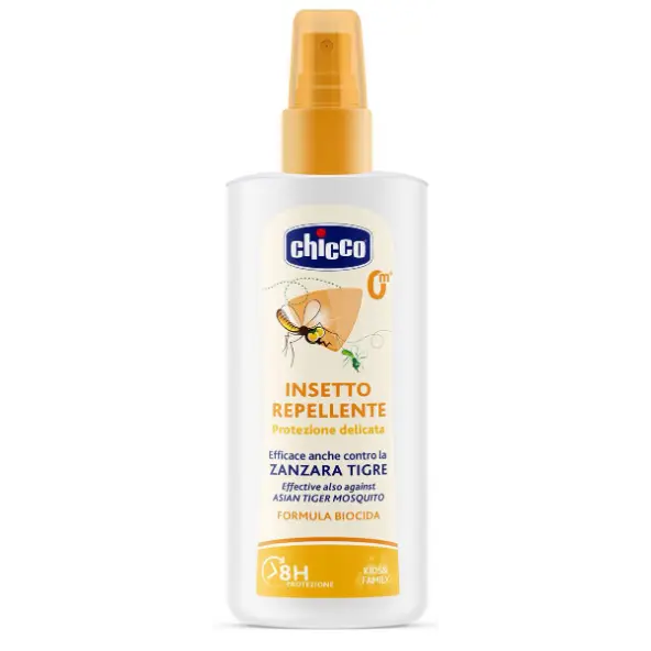 Chicco Lozione Insettorepellente Protezione Delicata 100ml 0Mesi+ - Chicco Lozione Insettorepellente Protezione Delicata 100ml 0Mesi+