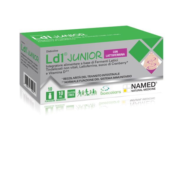 Disbioline LD1 Junior - Named - 10 flaconcini da 10ml - Disbioline LD1 Junior - Named - 10 flaconcini da 10ml