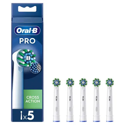 ORALB POWER REFILL EB50 CROSSACTION 5 PEZZI