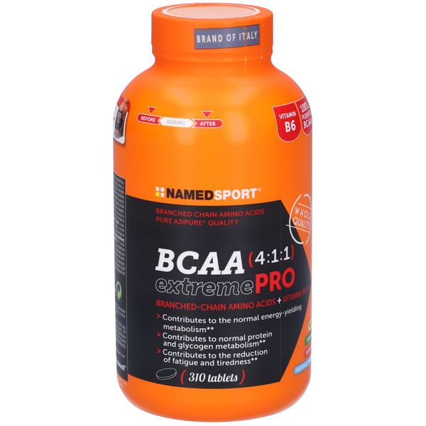 Named Sport - BCAA 4:1:1 Extreme Pro Integratore Energizzante Confezione 310 Compresse - Named Sport - BCAA 4:1:1 Extreme Pro Integratore Energizzante Confezione 310 Compresse