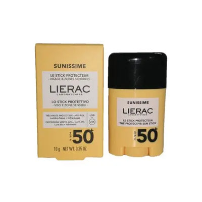 Lierac Sunissime Stick Solare Protettivo Spf 50+ Contorno Occhi Antietà Globale 10ml