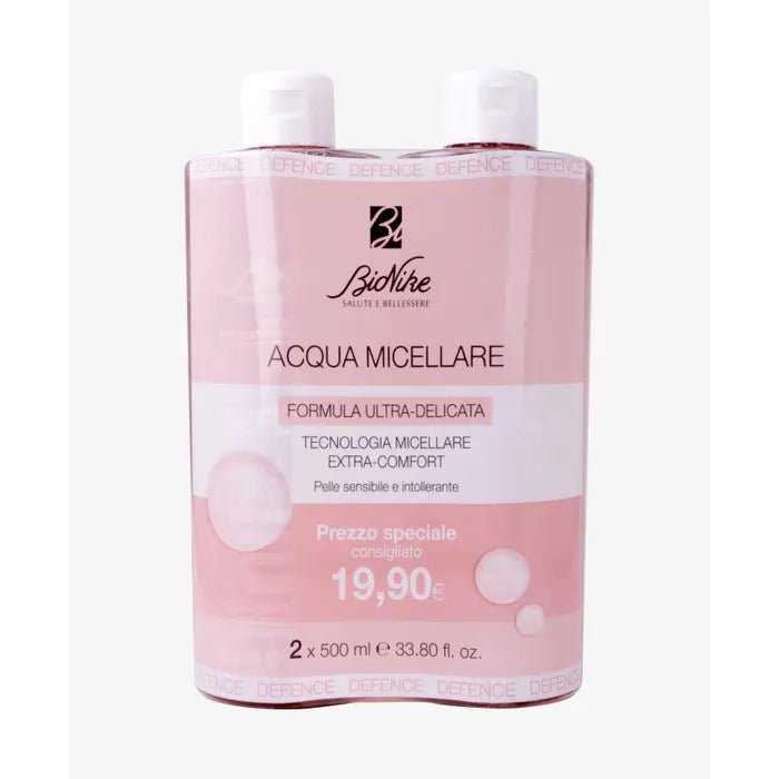 Bionike Defence Acqua Micellare 2x500ml - Bionike Defence Acqua Micellare 2x500ml