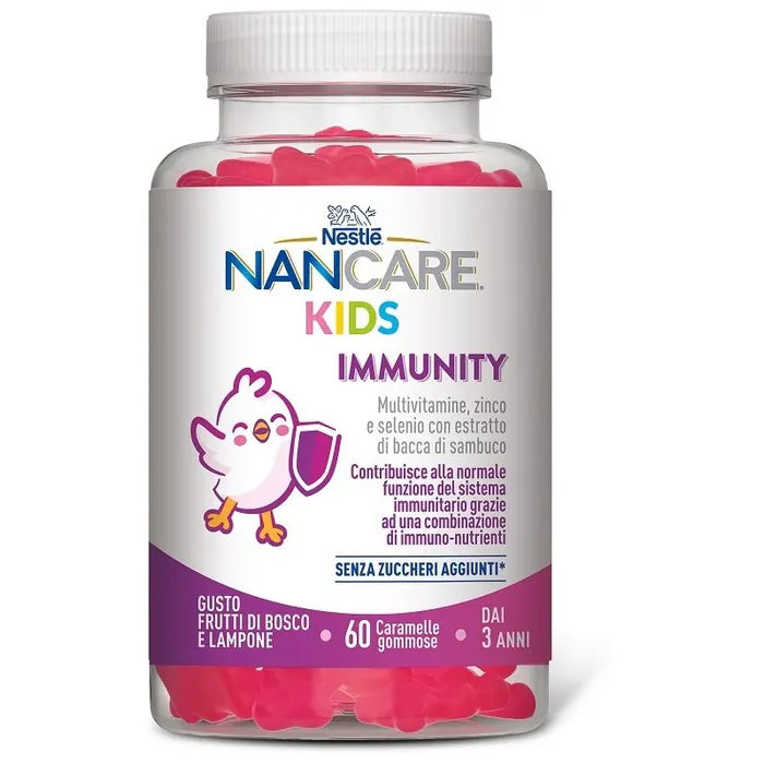 Nestlé Nancare Kids Immunity 60 Caramelle - Nestlé Nancare Kids Immunity 60 Caramelle