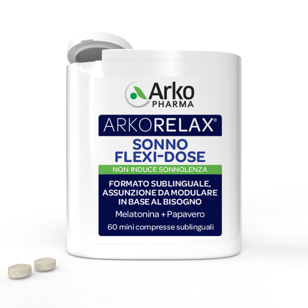 ARKORELAX SONNO FLEXI DOSE 60 MINI COMPRESSE - ARKORELAX SONNO FLEXI DOSE 60 MINI COMPRESSE