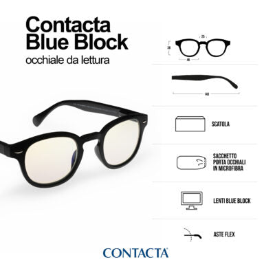 CONTACTA BLUE BLOCK OCHHIALE PER COMPUTER +1,50