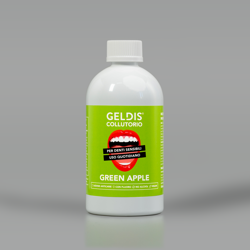 Geldis Collutorio Mela Verde 500 Ml - Geldis Collutorio Mela Verde 500 Ml