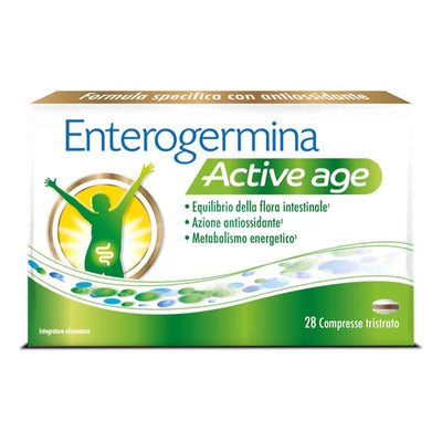 ENTEROGERMINA ACTIVE AGE 28 COMPRESSE