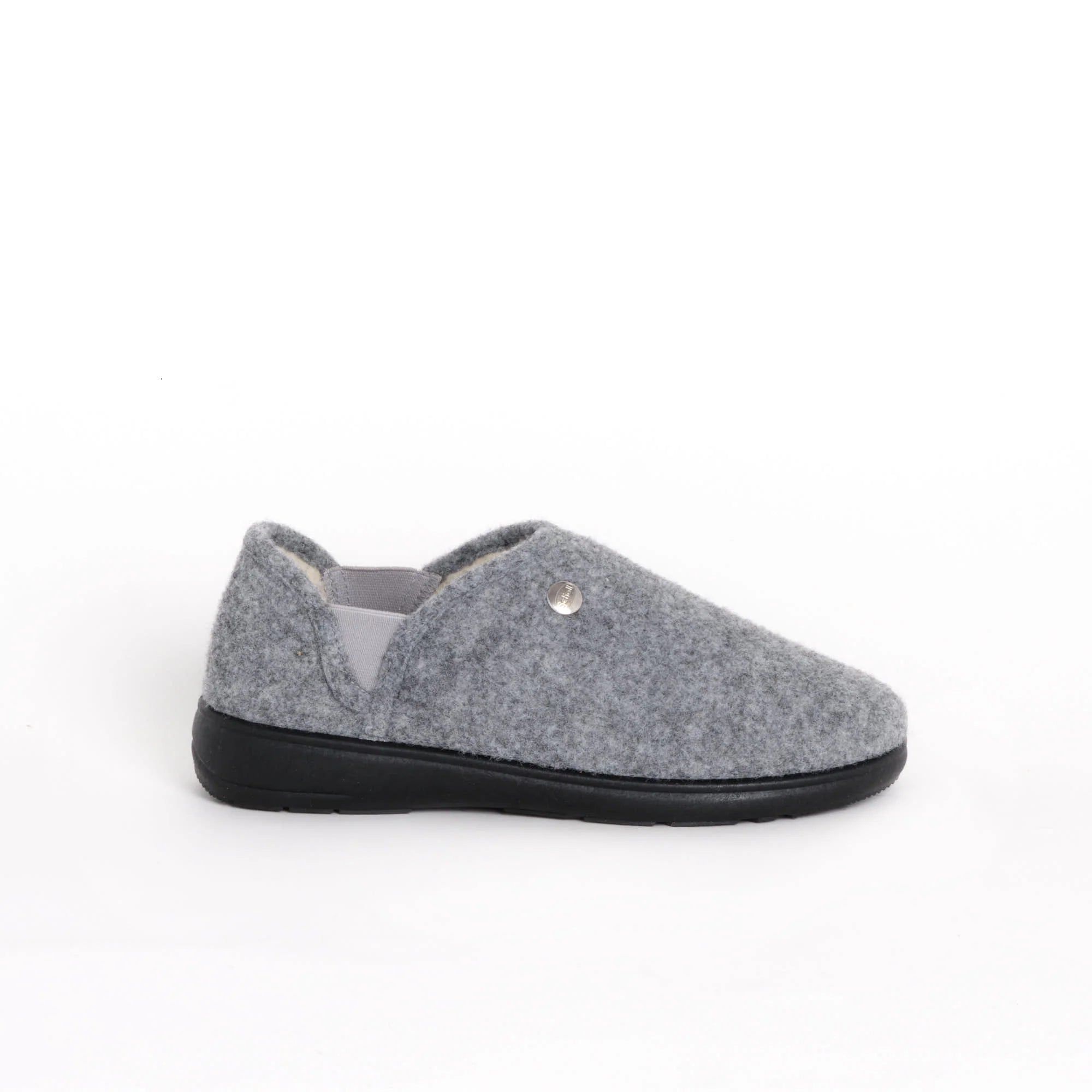 Cloty Feltro Pantofola Donna Light Grey N.36 - Cloty Feltro Pantofola Donna Light Grey N.36