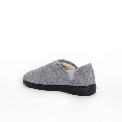 Cloty Feltro Pantofola Donna Light Grey N.36