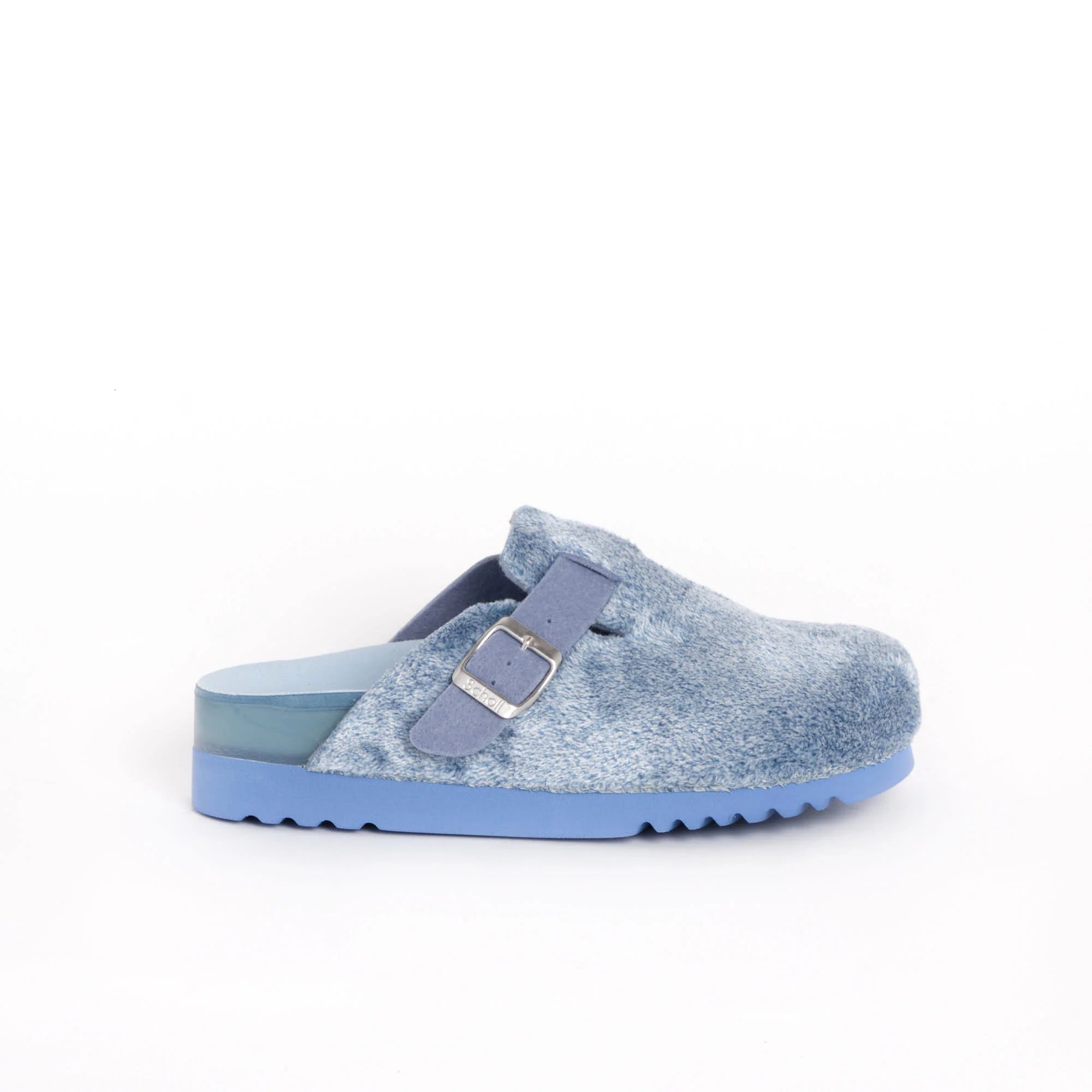 Poppy Microfibre Ciabatta Woman Light Blue N. 40 - Poppy Microfibre Ciabatta Woman Light Blue N. 40