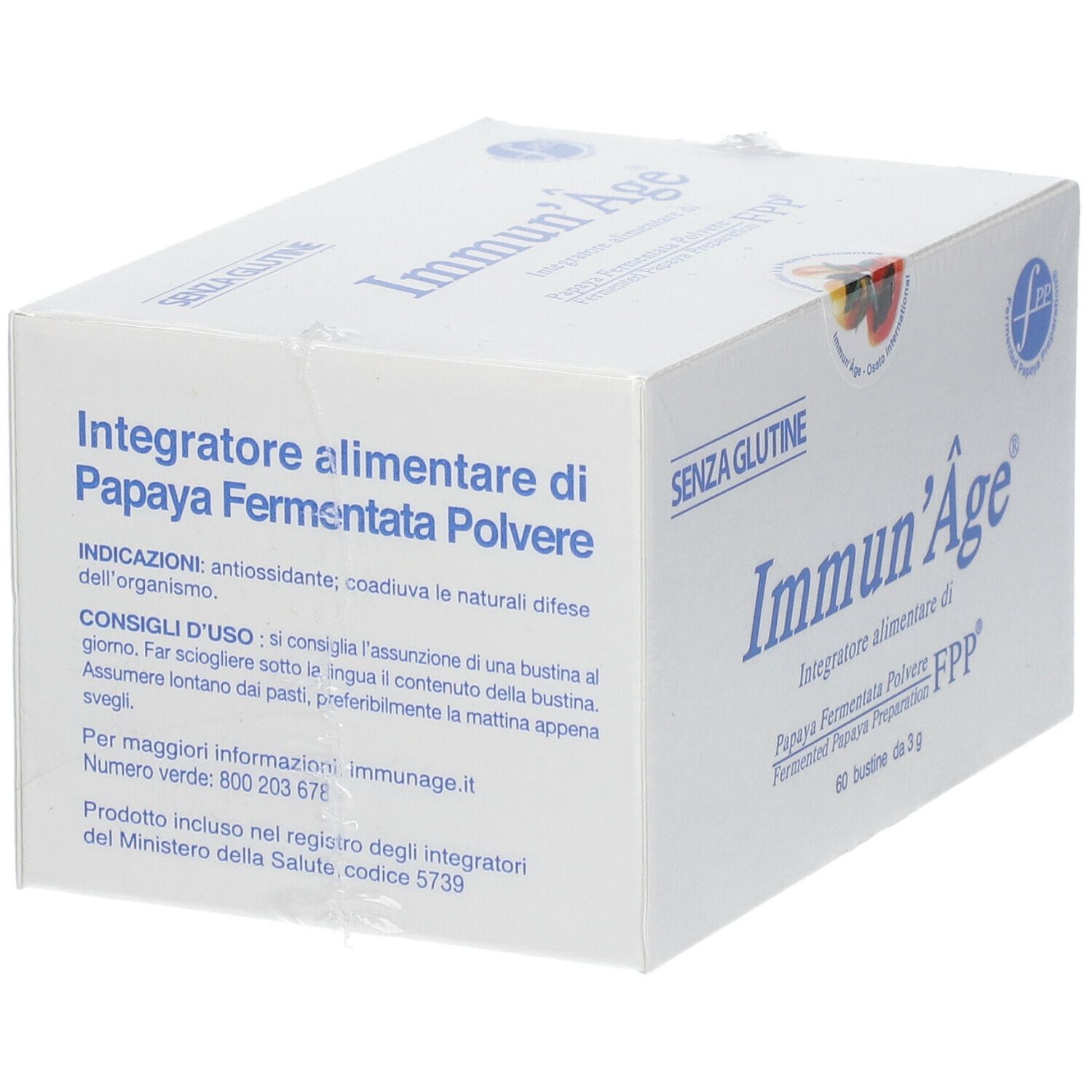 Named Immun'Age - 60 bustine - integratore antiossidante e per le difese immunitarie a base di papaya fermentata - Named Immun'Age - 60 bustine - integratore antiossidante e per le difese immunitarie a base di papaya fermentata