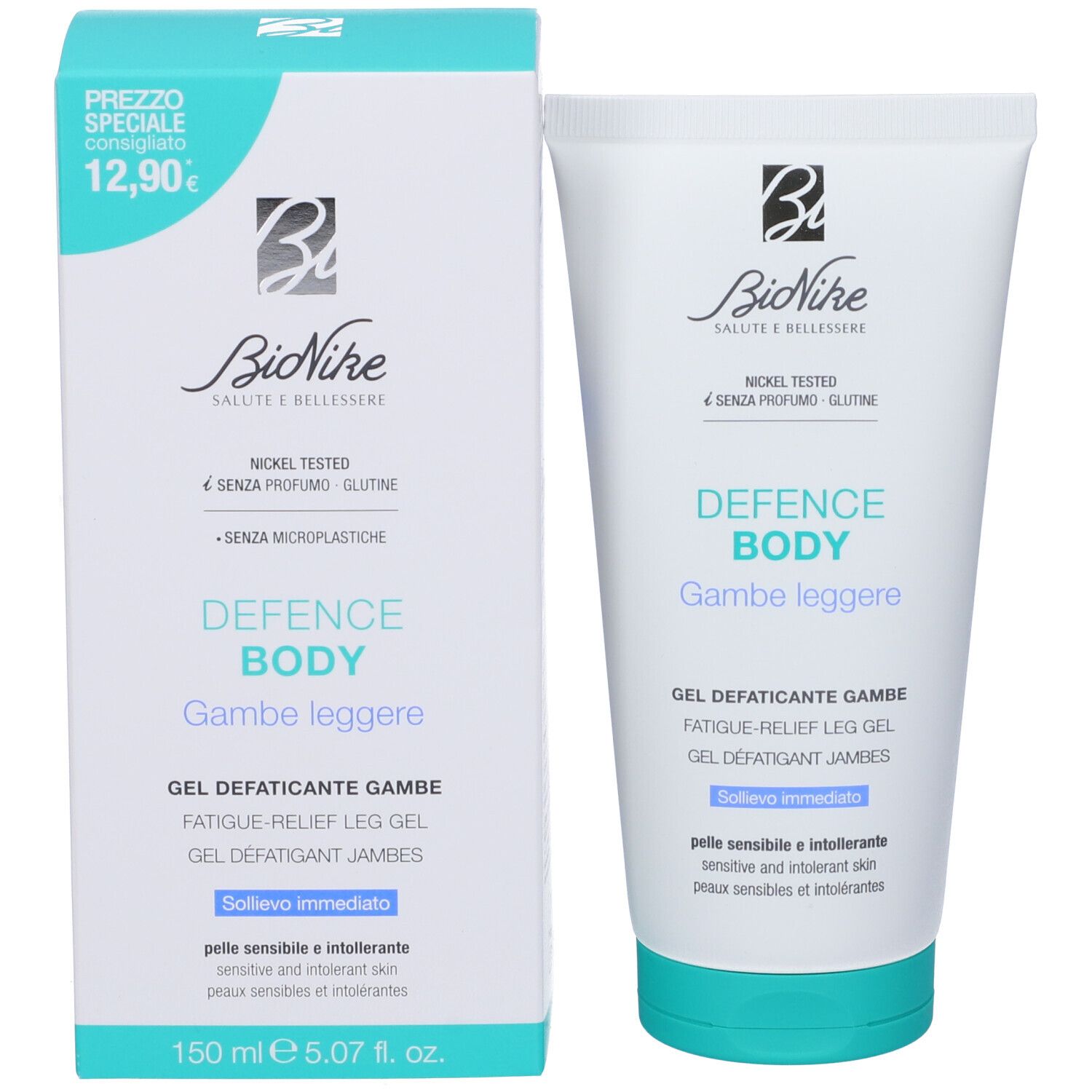 Bionike Defence Body Gel Defaticante Gambe Leggere Sollievo Immediato 150ml - Bionike Defence Body Gel Defaticante Gambe Leggere Sollievo Immediato 150ml