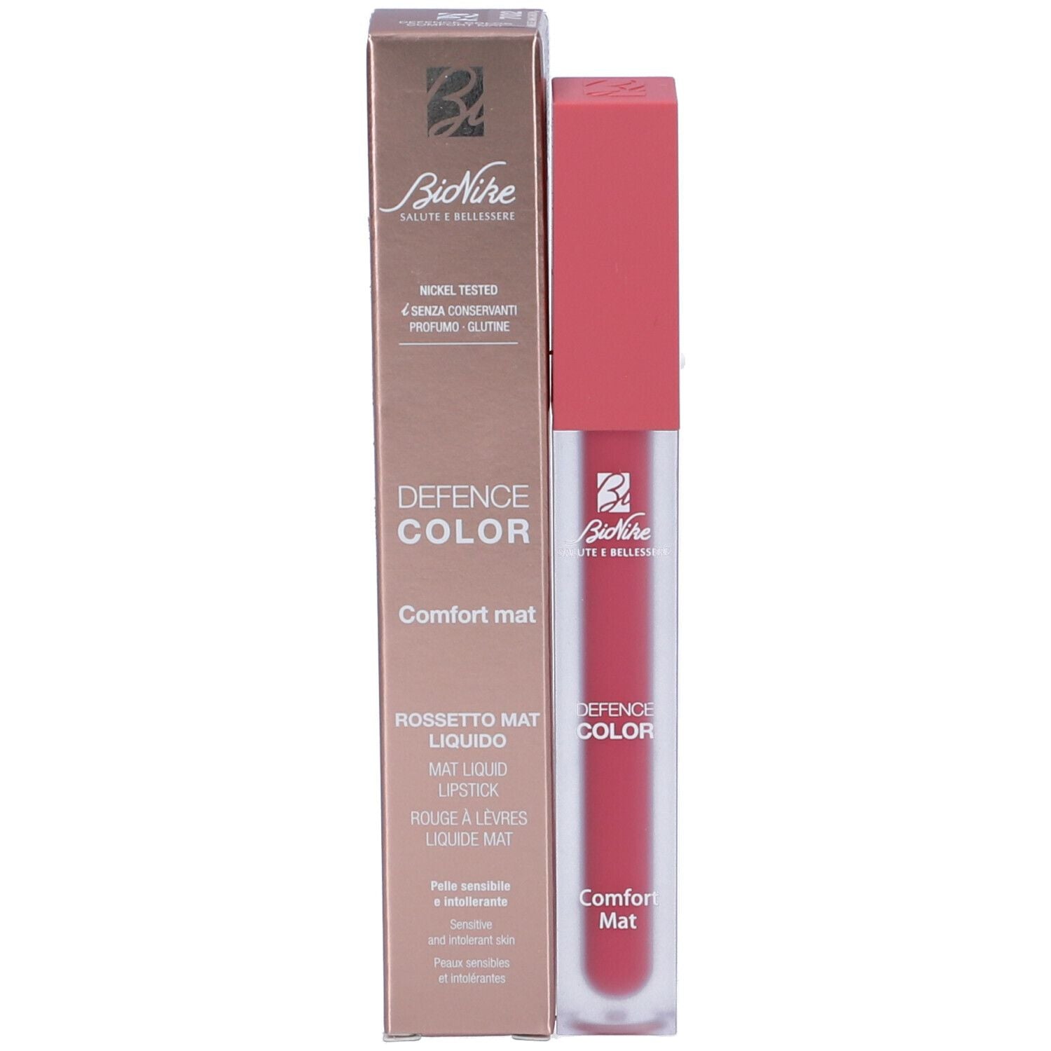 Bionike Defence Color Rossetto Liquido Colore 702 Rose Macaron 4,5 ML - Bionike Defence Color Rossetto Liquido Colore 702 Rose Macaron 4,5 ML