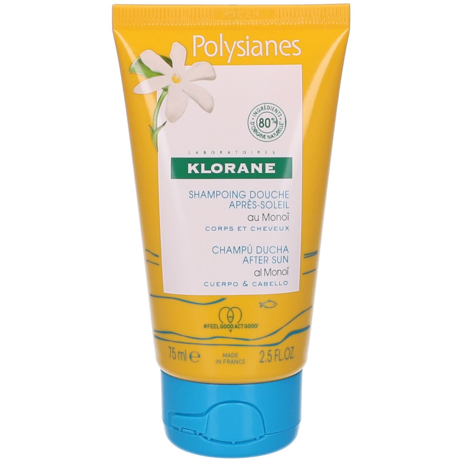 KLORANE GEL DOCCIA MONOI CORPO & CAPELLI 75 ML - KLORANE GEL DOCCIA MONOI CORPO & CAPELLI 75 ML