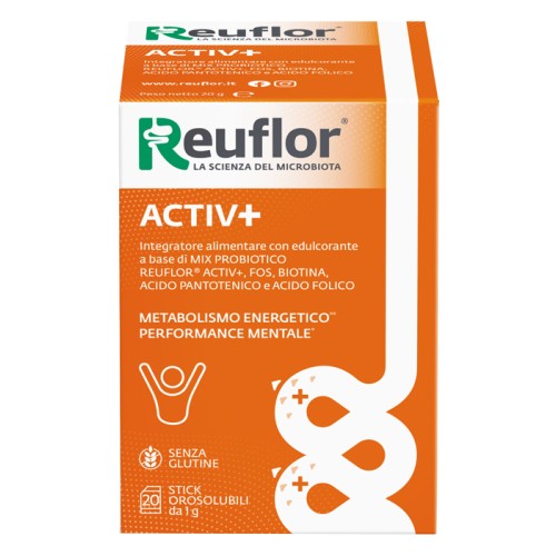 Reuflor Activ + - 20 stick orosolubili - Reuflor Activ + - 20 stick orosolubili