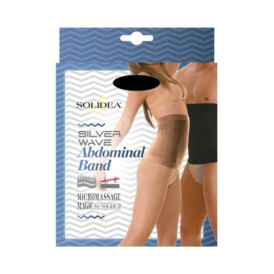 Solidea Silver Wave Abdominal Band Colore Nero Taglia XL