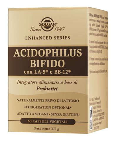 ACIDOPHILUS BIFIDO 60 CAPSULE VEGETALI - ACIDOPHILUS BIFIDO 60 CAPSULE VEGETALI