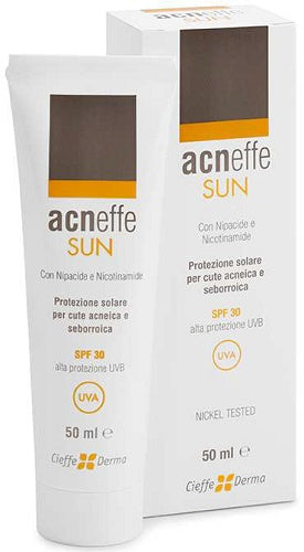 ACNEFFE SUN SPF 30 ALTA PROTEZIONE UVB PER CUTE ACNEICA E SEBORROICA 50 ML - ACNEFFE SUN SPF 30 ALTA PROTEZIONE UVB PER CUTE ACNEICA E SEBORROICA 50 ML