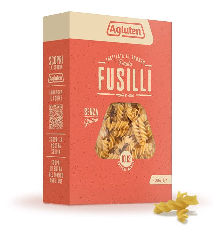 AGLUTEN FUSILLI SENZA GLUTINE 400 G - AGLUTEN FUSILLI SENZA GLUTINE 400 G