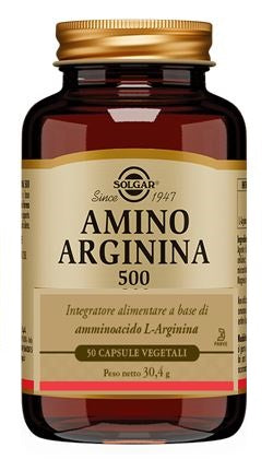 AMINO ARGININA 500 50 CAPSULE VEGETALI - AMINO ARGININA 500 50 CAPSULE VEGETALI