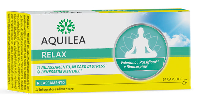 AQUILEA RELAX 24 CAPSULE VEGANE - AQUILEA RELAX 24 CAPSULE VEGANE