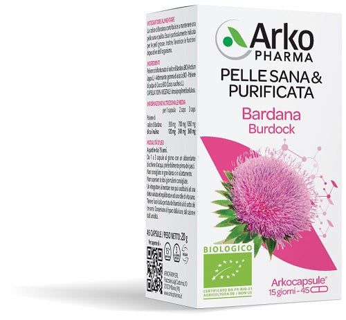 ARKO CAPSULE BARDANA BIO 45 CAPSULE - ARKO CAPSULE BARDANA BIO 45 CAPSULE