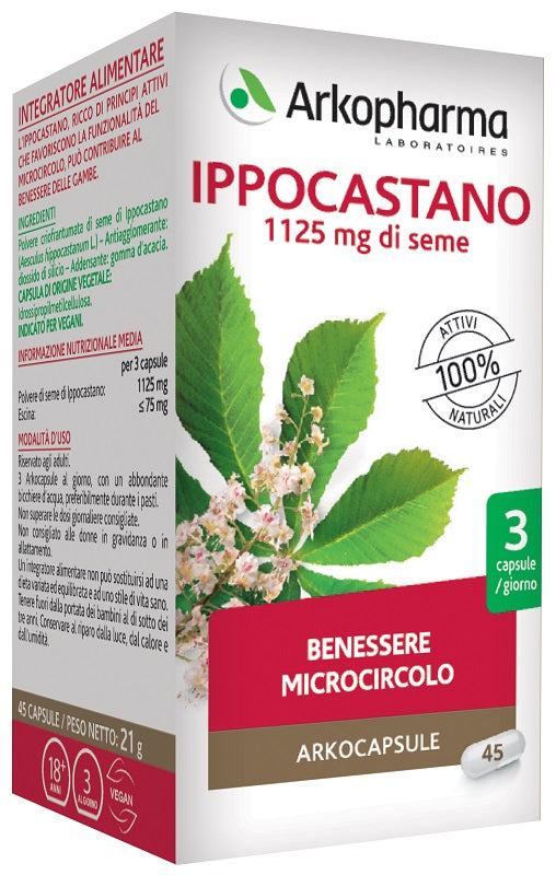 ARKO CAPSULE IPPOCASTANO 45 CAPSULE