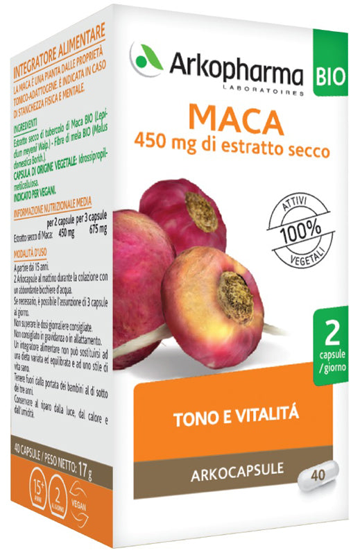 ARKO CAPSULE MACA BIO 40 CAPSULE - ARKO CAPSULE MACA BIO 40 CAPSULE