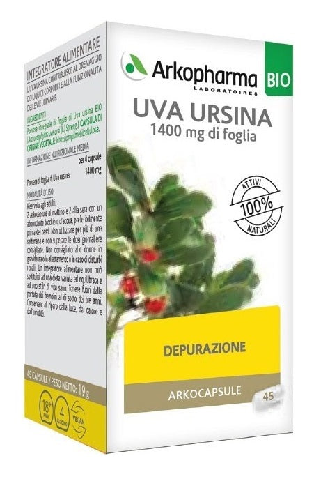 ARKO CAPSULE UVA URSINA BIO 45 CAPSULE - ARKO CAPSULE UVA URSINA BIO 45 CAPSULE