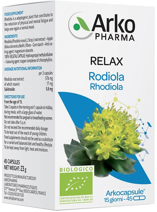 ARKOCAPSULE RODIOLA BIO 45 CAPSULE - ARKOCAPSULE RODIOLA BIO 45 CAPSULE