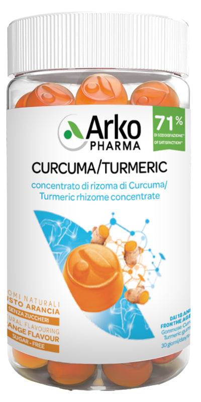 ARKOGUMMIES CURCUMA 60 GUMMIES - ARKOGUMMIES CURCUMA 60 GUMMIES