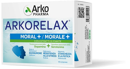 ARKORELAX MORAL+ 60 COMPRESSE - ARKORELAX MORAL+ 60 COMPRESSE