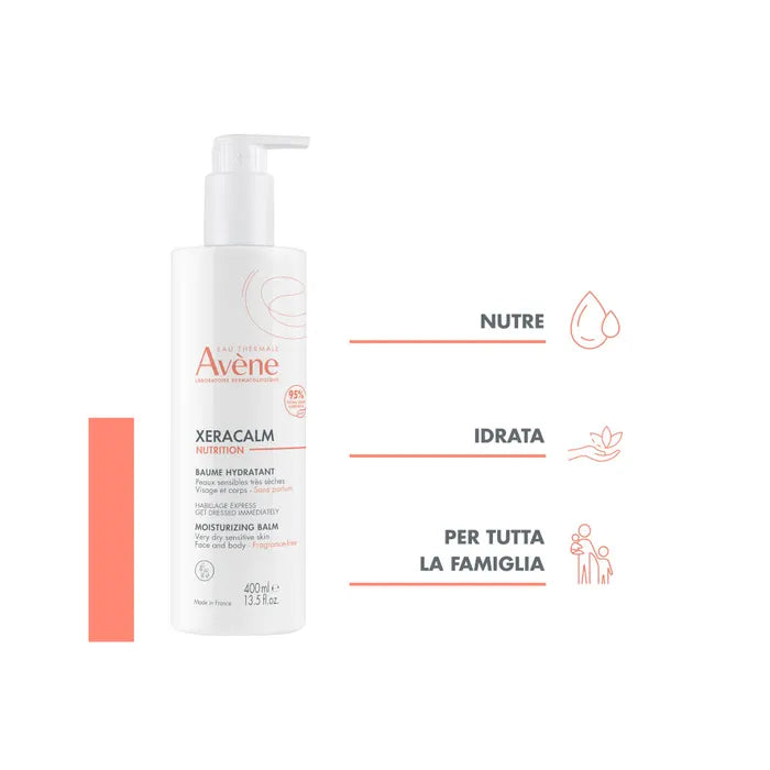 Eau Thermale Avène Xeracalm Nutrition Balsamo Idratante Pelle Molto Secca 400ml - Eau Thermale Avène Xeracalm Nutrition Balsamo Idratante Pelle Molto Secca 400ml