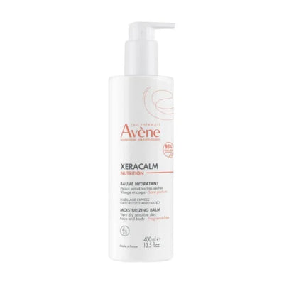 Avene Xeracalm Nutrition Balsamo Idratante - Trattamento viso e corpo per pelle molto secca - 400 ml