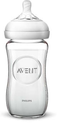 AVENT BIBERON NATURAL VETRO 240ML