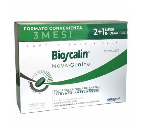 BIOSCALIN NOVA GENINA 90 COMPRESSE 2+1 OMAGGIO - BIOSCALIN NOVA GENINA 90 COMPRESSE 2+1 OMAGGIO