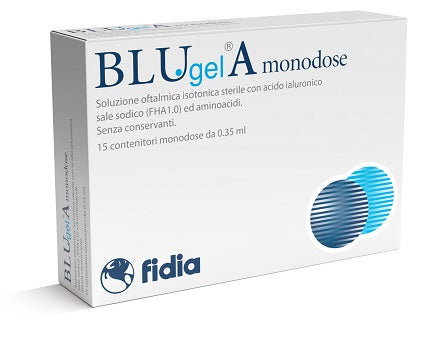 BLU GEL A MONODOSE GOCCE OCULARI 15 CONTENITORI MONODOSE - BLU GEL A MONODOSE GOCCE OCULARI 15 CONTENITORI MONODOSE