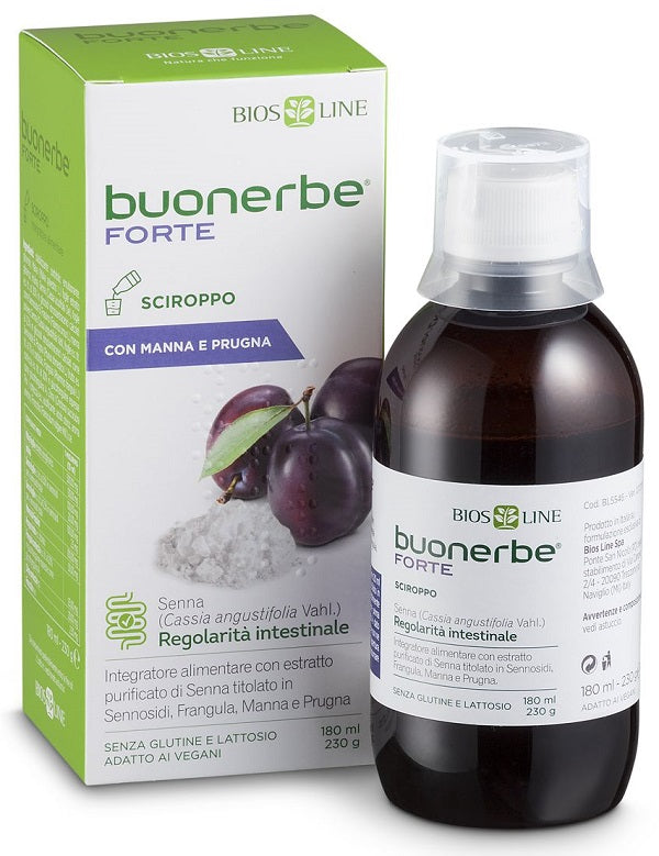 BUONERBE FORTE SCIROPPO 180 ML - BUONERBE FORTE SCIROPPO 180 ML