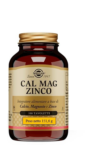 Cal Mag Zinco 100 Tavolette