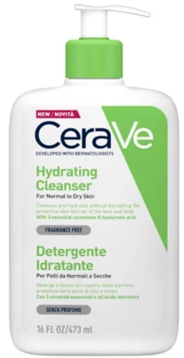 CERAVE DETERGENTE IDRATANTE 473 ML CON CRAVATTINO