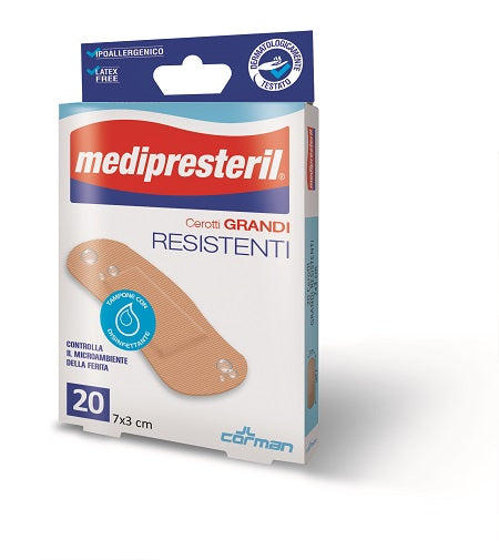 Medipresteril Cerotti Resistenti Assortiti 40 Pezzi - Medipresteril Cerotti Resistenti Assortiti 40 Pezzi