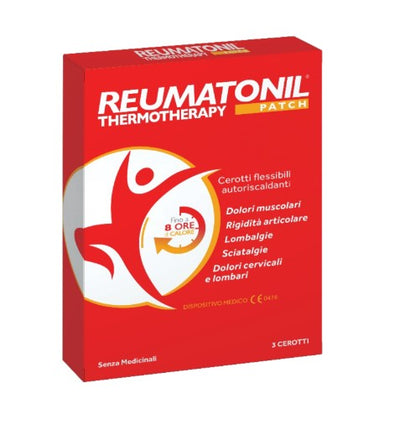 Named Reumatonil Thermotherapy Patch 3 Cerotti Flessibili Autoriscaldanti