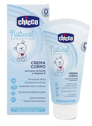 CHICCO CREMA CORPO NATURAL SENSATION 150 ML - CHICCO CREMA CORPO NATURAL SENSATION 150 ML