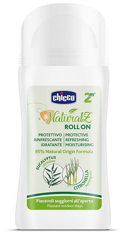 CHICCO ZANZA ROLLON NATURALE 60 ML - CHICCO ZANZA ROLLON NATURALE 60 ML