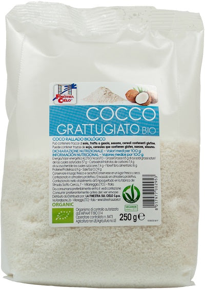 COCCO GRATTUGIATO BIO 250 G - COCCO GRATTUGIATO BIO 250 G