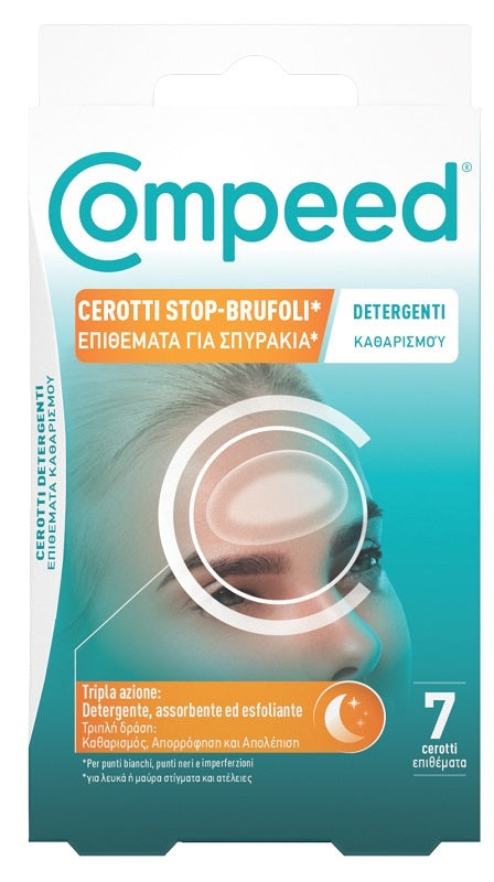 COMPEED CEROTTI STOP BRUFOLI DETERGENTI 7 PEZZI - COMPEED CEROTTI STOP BRUFOLI DETERGENTI 7 PEZZI